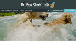 Desktop Screenshot of nomorechasintails.com